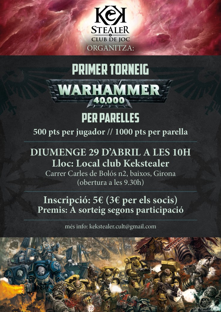 Torneig Parelles 1 40k